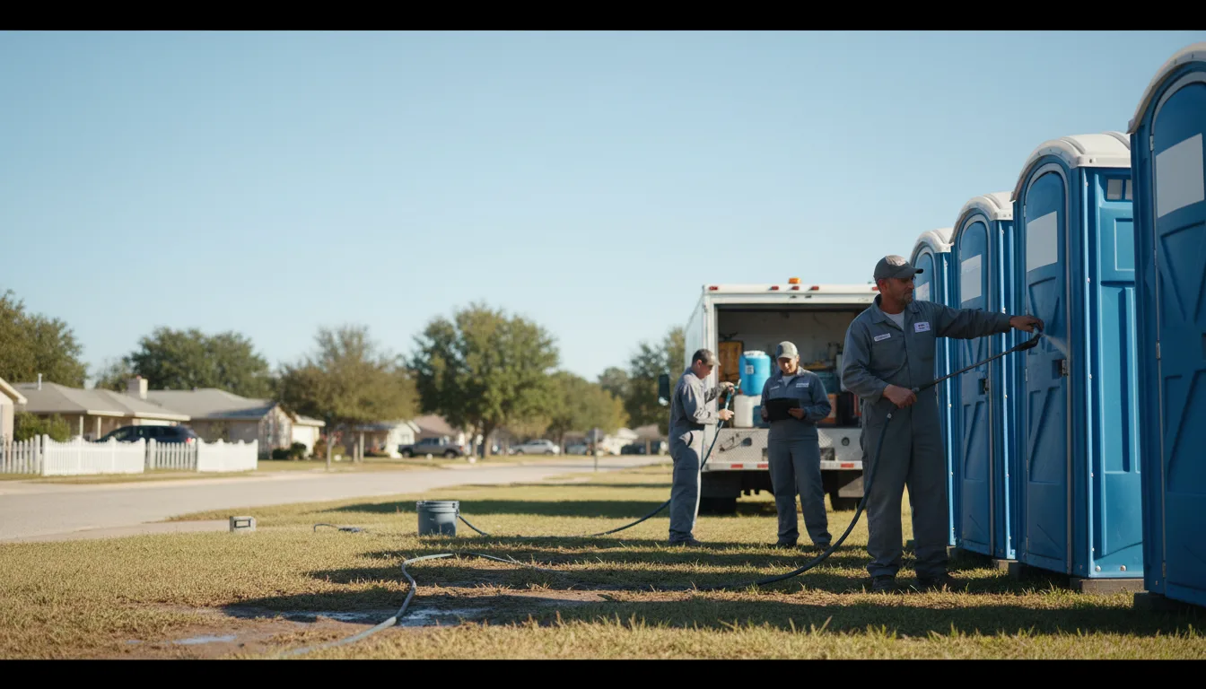 Long-Term Portable Toilet Rental in Meridian, MS near me